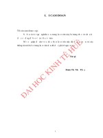 GIẢI PHÁP THU hút đầu tư vào các KHU CÔNG NGHIỆP TRÊN địa bàn QUẬN LIÊN CHIỂU – THÀNH PHỐ đà NẴNG 