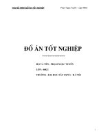 Khóa luận thiết kế máy đào gầu nghịch 