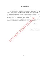 Nâng cao chất lượng dịch vụ chăm sóc khách hàng doanh nghiệp tại chi nhánh mobifone quảng trị 