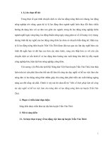 sáng kiến một số biện pháp làm tốt công tác dạy nghề và hỗ trợ việc làm cho nông dân và lao động nông thôn tại huyện trần văn thời 