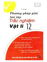 Phương pháp giải bài tập trắc nghiệm vật lý 12 (NXPowerLite copy) 