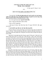 sáng kiến cải tiến giải pháp thông tin, tuyên truyền các chủ chương, chính sách, pháp luật trong vùng đồng bào dân tộc và người có uy tín trong vùng đồng bào dân tộc thiểu số trên địa bàn tỉnh cà mau 