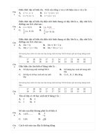 De trac nghiem toan 7 
