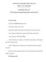 giải pháp công tác nâng cao hiệu quả công tác tổ chức cán bộ, công chức cấp xã 