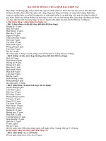 BÀI THUỐC ĐÔNG y CHỮA BỆNH ĐAU KHỚP VAI