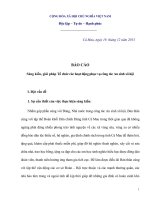 Sáng kiến, giải pháp tổ chức các hoạt động phục vụ công tác an sinh xã hội 