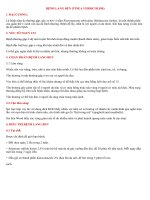 CHẨN đoán, điều TRỊ BỆNH LANG BEN (TINEA VERSICOLOR)