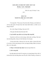 sáng kiến tham mưu, đề xuất cho ban thường vụ ban hành các chỉ thị, nghị quyết, kế hoạch thực hiện hoàn thành nhiệm vụ chính trị của đảng bộ huyện 