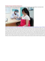 Bà bầu cẩn trọng với đái tháo đường thai kỳ 