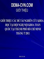 Statin trong phòng ngừa biến cố động mạch vành   PGS trương quang bình 