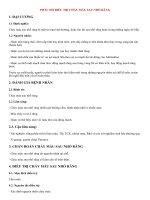 PHÁC đồ điều TRỊ CHẢY máu SAU NHỔ RĂNG