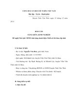Giải pháp nâng cao hiệu quả công tác quản lý thu   chi ngân sách 