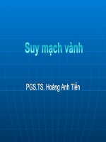 suy mạch vành hoàng anh tiến 