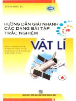 Hướng dẫn giải nhanh các dạng bài tập trắc nghiệm vật lý tập 1 (NXPowerLite copy) 