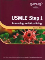 Kaplan USMLE-1 (2013) - Immunology and Microbiology