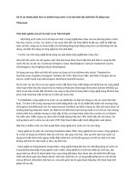 Xử lý các thành phần hữu cơ (COD) trong nước rỉ rác bãi chôn lấp chất thải rắn bằng ozon