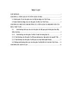 Tiểu luận cao học MỘT số ẢNH HƯỞNG của tôn GIÁO ấn độ đối với văn hóa VIỆT NAM