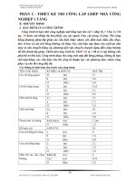 Thiết kế thi công lắp ghép nhà công nghiệp 1 tầng 