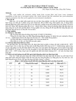 Chế tạo than hoạt tính từ xơ dừa và ứng dụng xử lý Nitrit trong nước thải