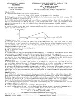 DE CHINH THUC - Hoa lop 9 - 2016