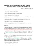 chẩn đoán và cấp cứu ban đầu tai biến mạch máu não 