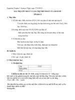 thi tich hợp liên môn toán 12  ứng dụng của đạo hàm