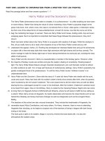 PART ONE: ACCESS TO INFORMATION FROM A WRITTEN TEXT (60 POINTS)