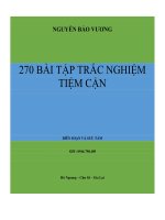 04 270 bài tập TIỆM cận 