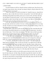 ĐỀ CƯƠNG NHỮNG NGUYÊN LÝ CƠ BẨN CỦA CHỦ NGHĨA MÁCLÊ NIN