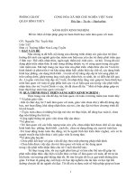 Một số biện pháp giúp trẻ ham thích học môn làm quen với toán