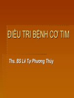 Điều Tri Bệnh Cơ Tim Ths. Bs Lê Tự Phương Thúy