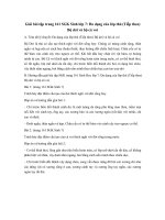 Giải bài tập trang 161 SGK Sinh lớp 7: Đa dạng của lớp thú (Tiếp theo) Bộ dơi và bộ cá voi