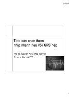 tiếp cận chẩn đoán nhịp nhanh đều với qrs hẹp 