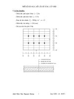 Tiểu luận kết cấu bê tông cốt thép 