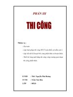 Khóa luận thi công nhà làm việc sở tài nguyên môi trường tỉnh quảng nam 