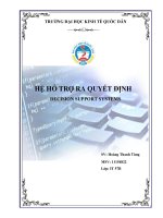 Giáo Trình Hệ HT Ra Quyết Định