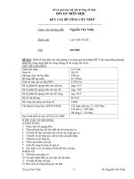 Tiểu luận kết cấu bê tông cốt thép 