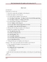 Một số giải pháp phát triển nghiệp vụ thị trường mở tại VN 