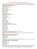 BÀI THUỐC ĐÔNG y CHỮA BỆNH ĐAU NGỰC sườn