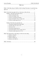 Luận án quy trình sản xuất ô tô tại công ty cổ phần cơ khí xây dựng TRACOMECO