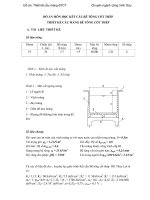 Tiểu luận thiết kế cầu máng bê tông cốt thép 