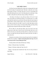 Khóa luận nghiên cứu ứng dụng phần mềm topo, nova 5 0 trong công tác khảo sát tuyến đường giao thông 