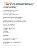 Ngữ pháp Tiếng Anh lớp 11 Unit 6: Competitions