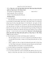 Tóm tắt luận văn thạc sĩ phân tích và đề xuất giải pháp nhằm hoàn thiện hoạt động kênh phân phối của tổng công ty viễn thông viettel