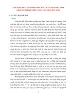 Sáng kiến kinh nghiệm VẬN DỤNG PHƯƠNG PHÁP TRÒ CHƠI TRONG DẠY HỌC MÔN GDCD 9 ĐỂ PHÁT TRIỂN NĂNG LỰC CHO HỌC SINH