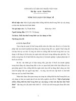 Tóm tắt luận văn một số giải pháp nhằm chống thất thu thuế trong lĩnh vực xây dựng cơ bản trên địa bàn tỉnh ninh bình