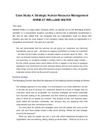 Case study 4 s HRM AT WELLAND WATER 