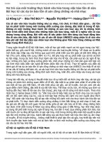 Vai trò của môi trường thực hành văn hóa trong việc bảo tồn di sản  bài học từ các dự án bảo tồn di sản cồng chiêng và nhã nhạc