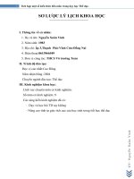 Sáng kiến kinh nghiệm Tích hợp một số kiến thức liên môn trong dạy học Thể dục.