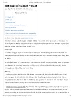 Viêm thanh khí phế quản ở trẻ em   